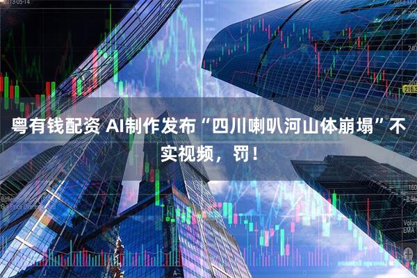粤有钱配资 AI制作发布“四川喇叭河山体崩塌”不实视频，罚！