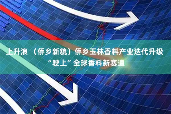 上升浪 （侨乡新貌）侨乡玉林香料产业迭代升级 “驶上”全球香料新赛道
